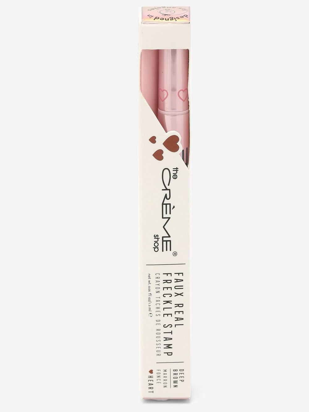 The Crème Shop Faux Real Freckle Stamp Deep Brown Star